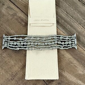 Cape Diablo Silver Multi-Strand Apple watch band
